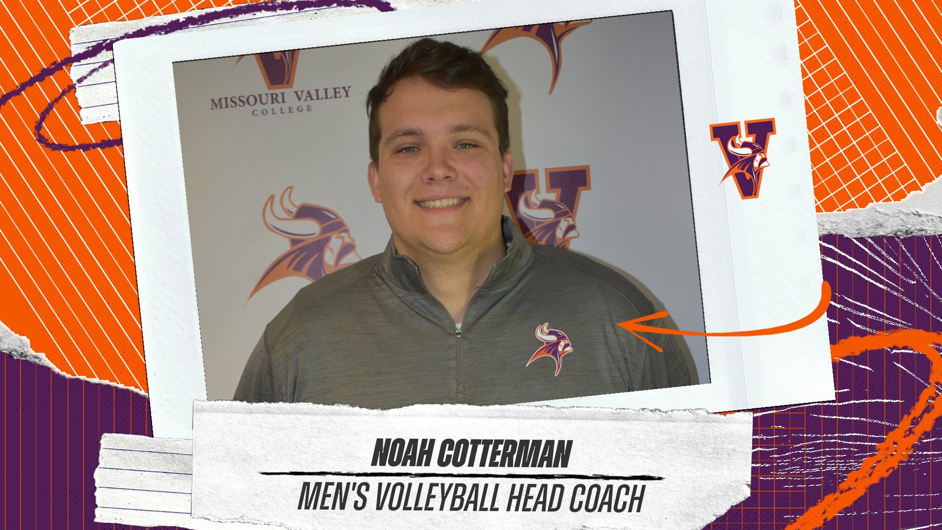 Noah Cotterman Announced as New Men's Volleyball Head Coach