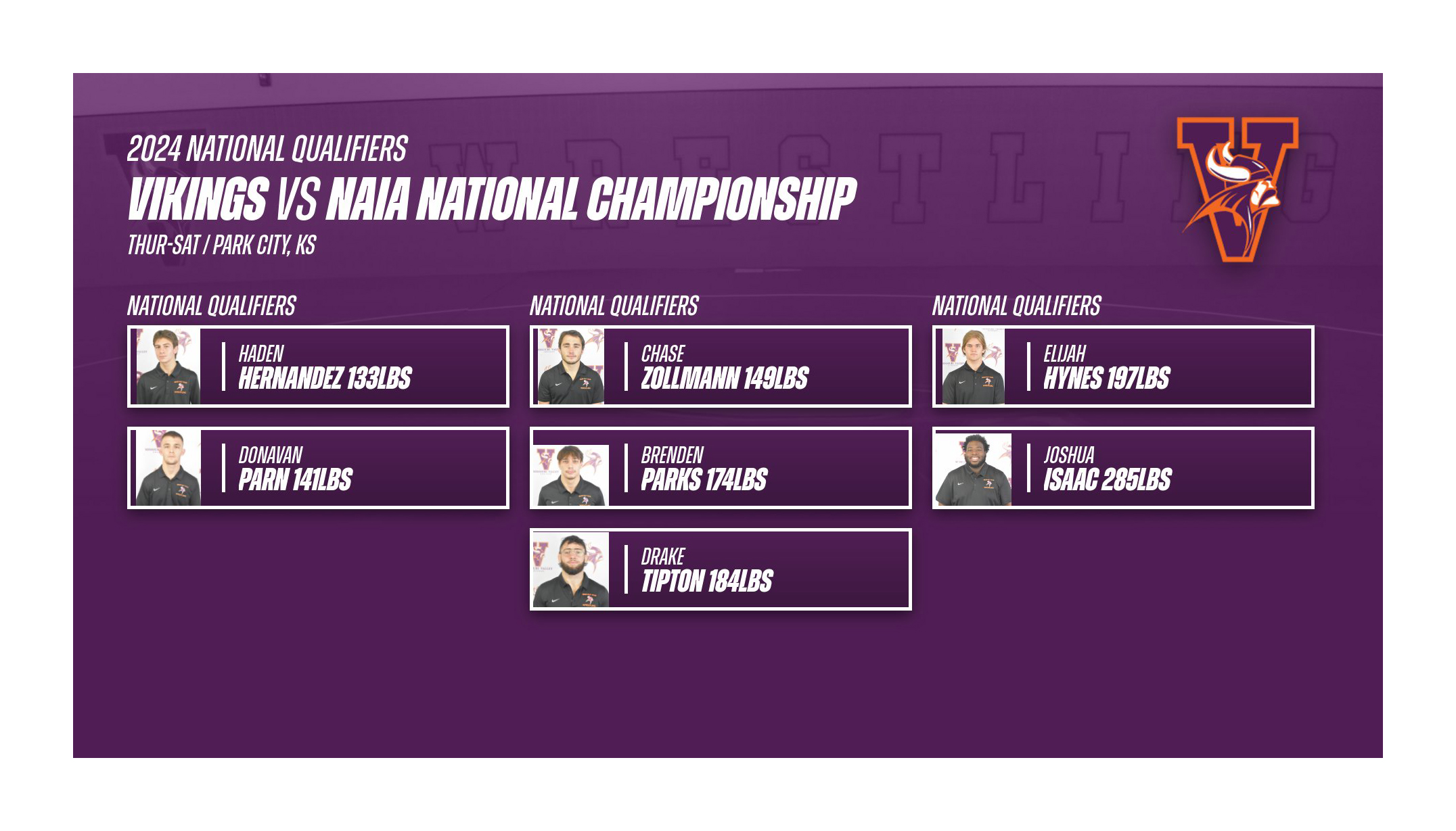Men's Wrestling Set for 2024 NAIA National Championship