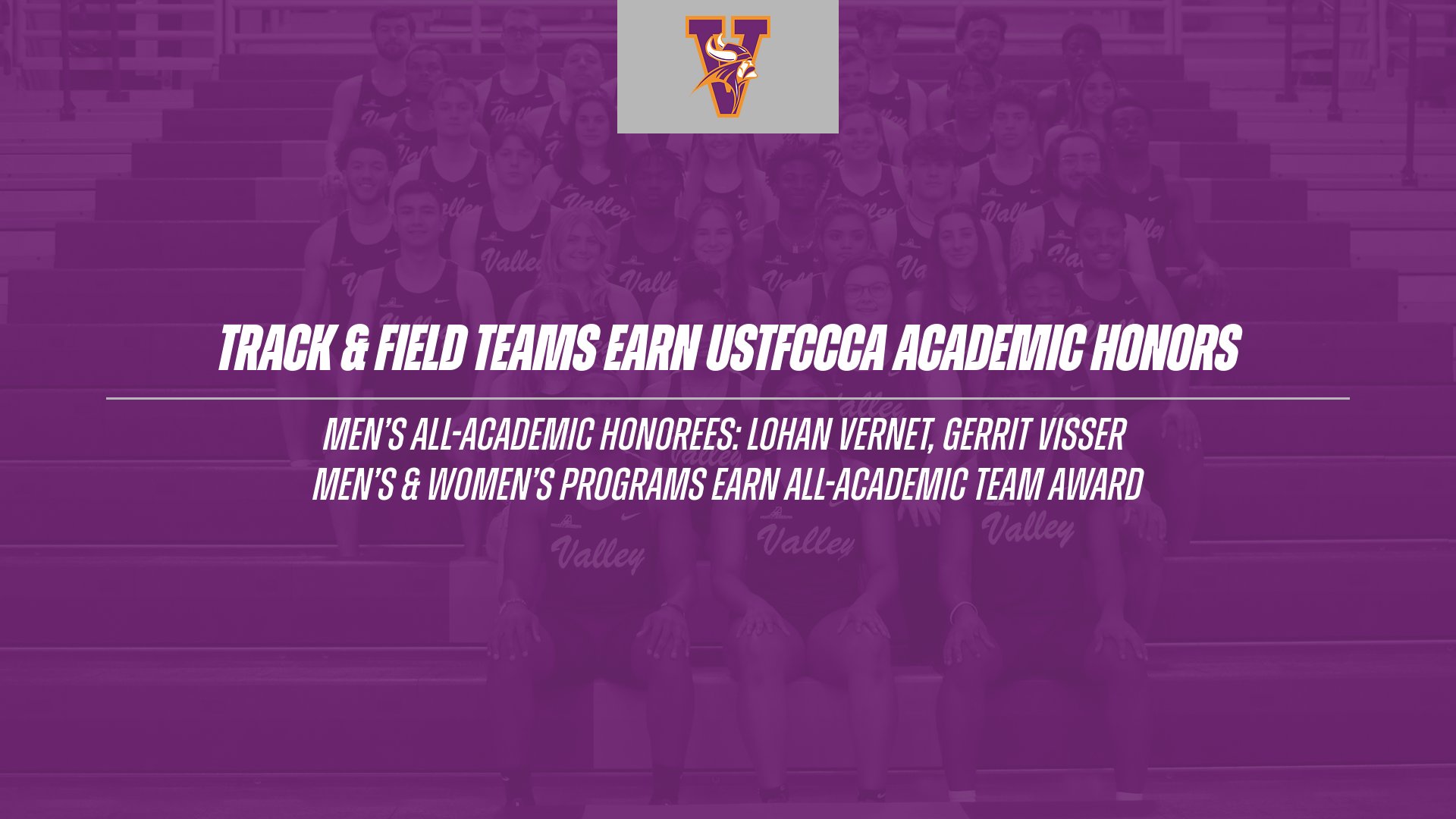 Track & Field Programs Earn Academic Awards