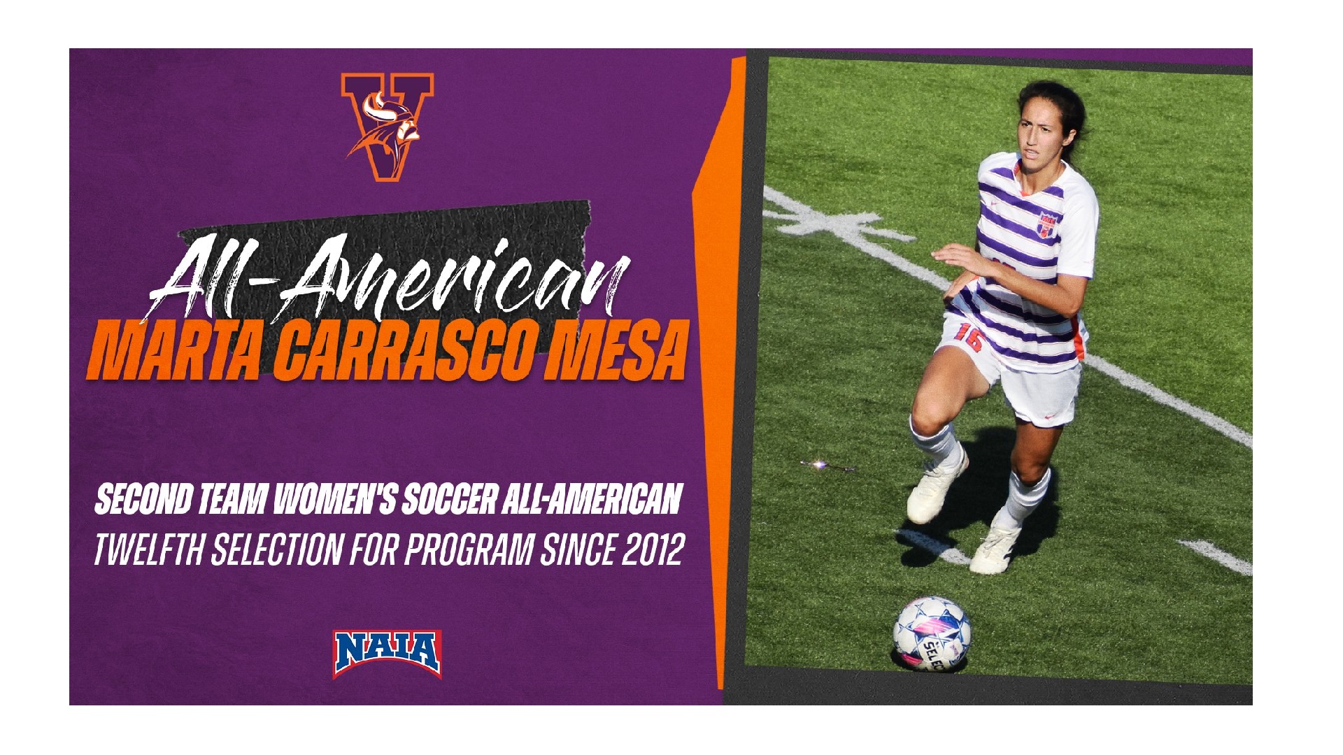 Women's Soccer Student-Athlete Named NAIA All-American