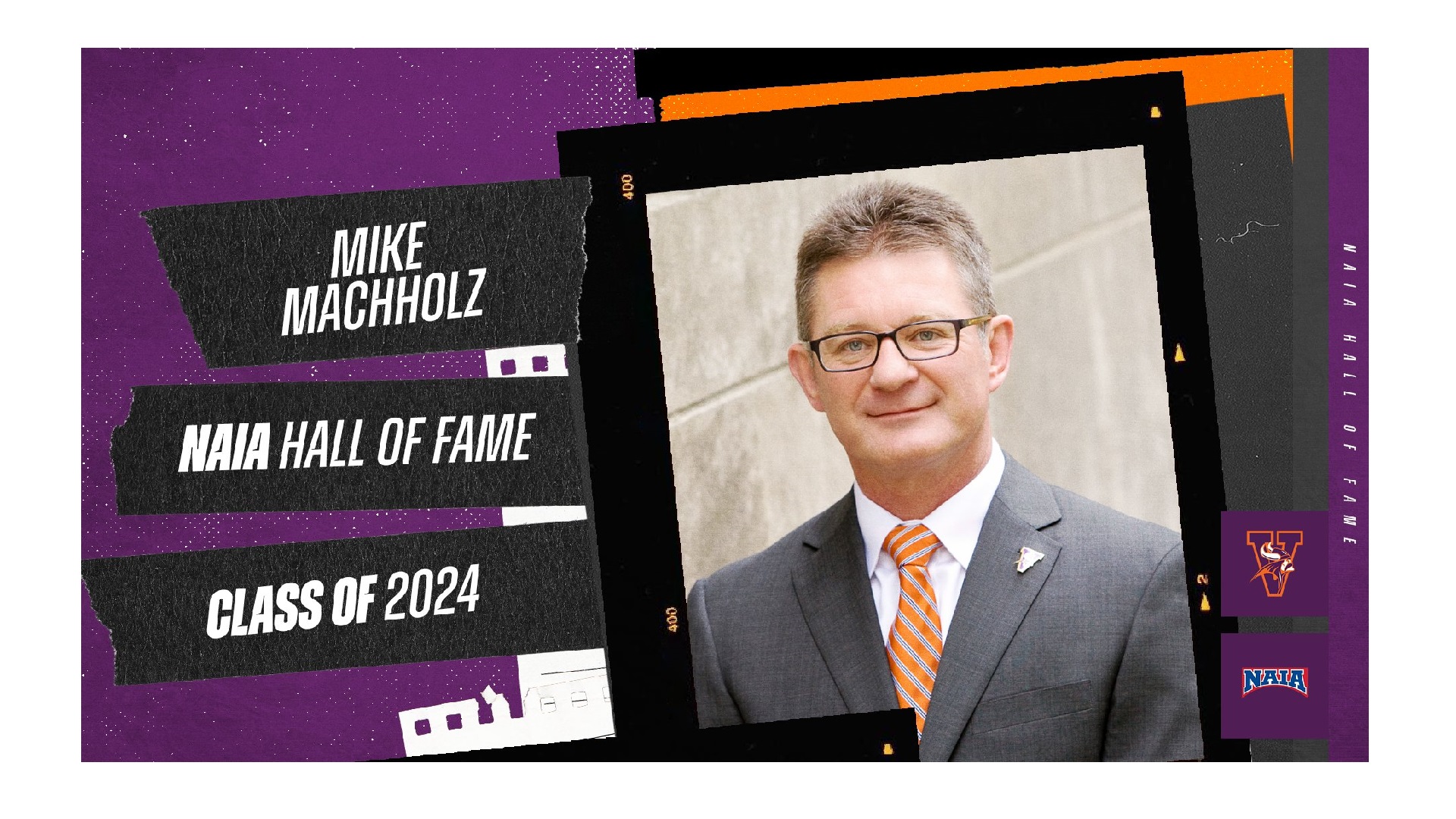 Athletic Director Mike Machholz Inducted into NAIA Hall of Fame