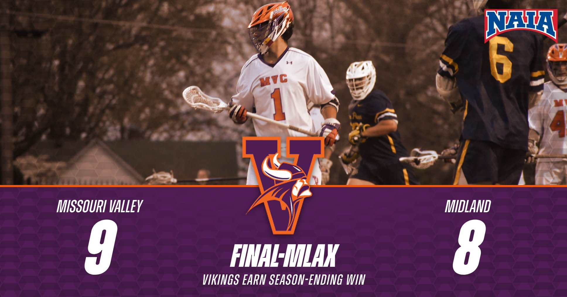 Men's Lacrosse Closes Season With Win Over Midland