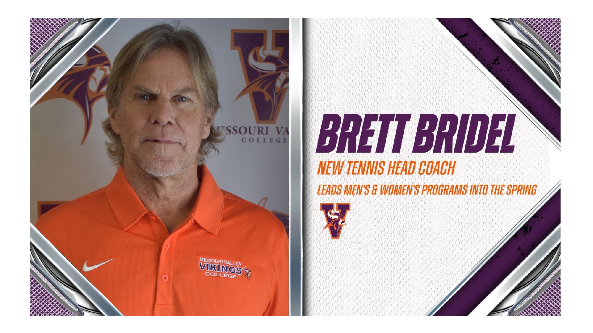 Brett Bridel Hired as New Tennis Head Coach