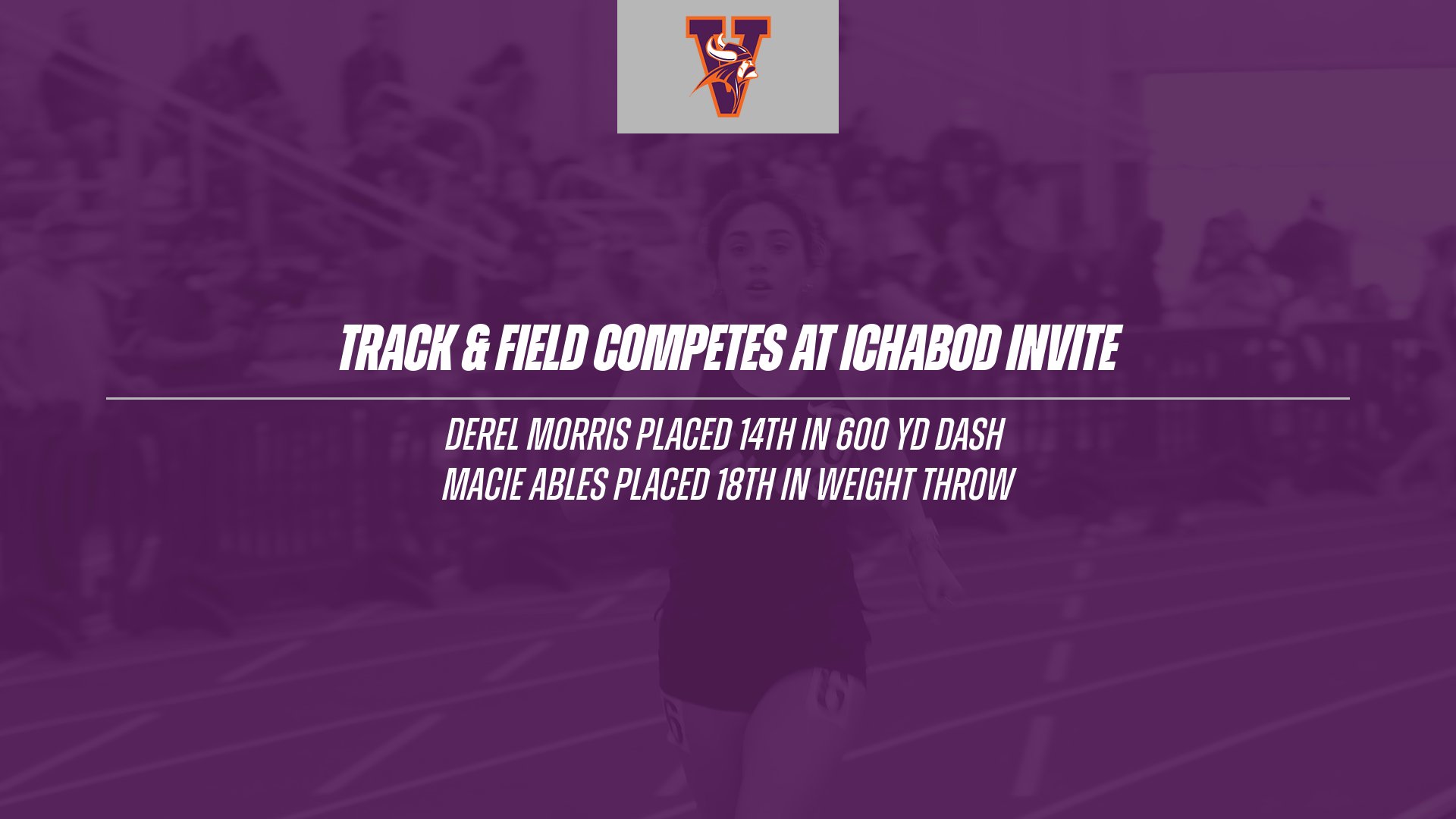 Track and Field Teams Competes at Ichabod Invite