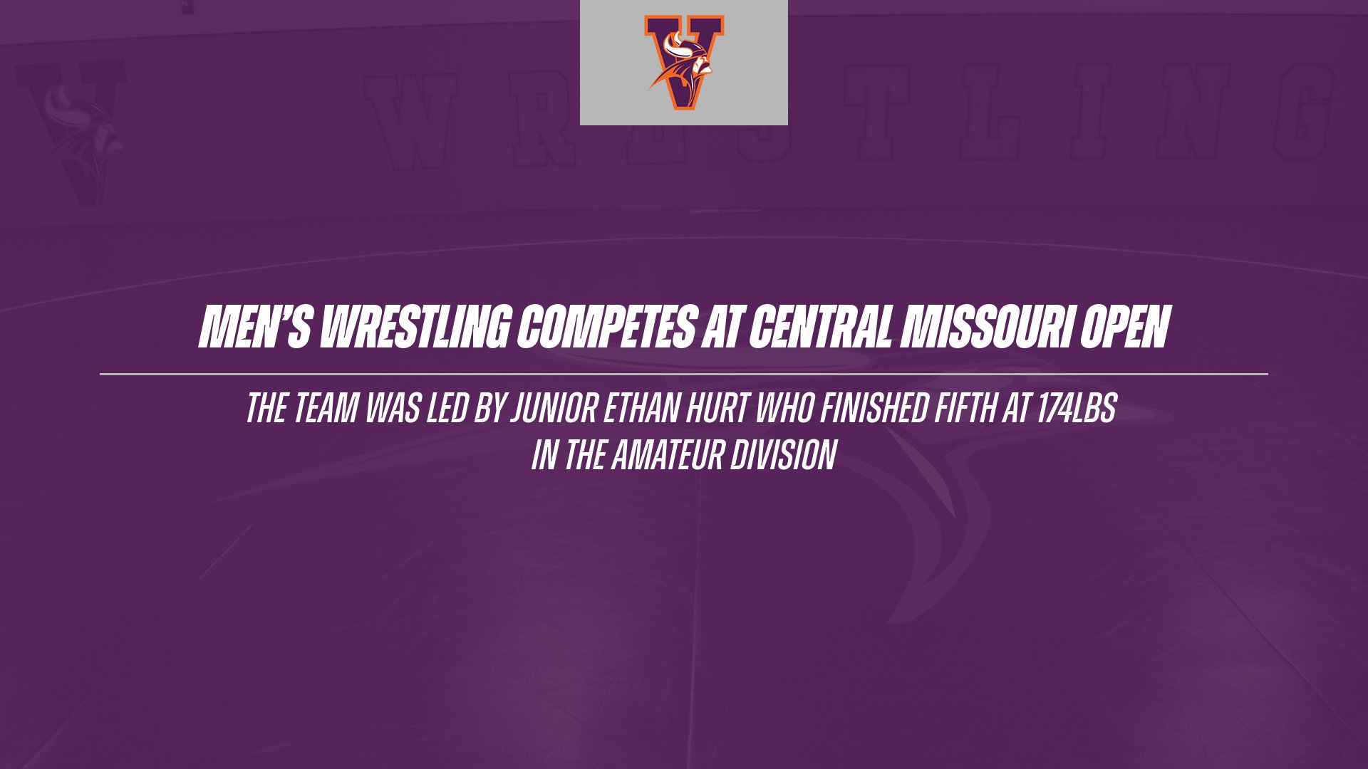 Men's Wrestling Competes at Central Missouri Open