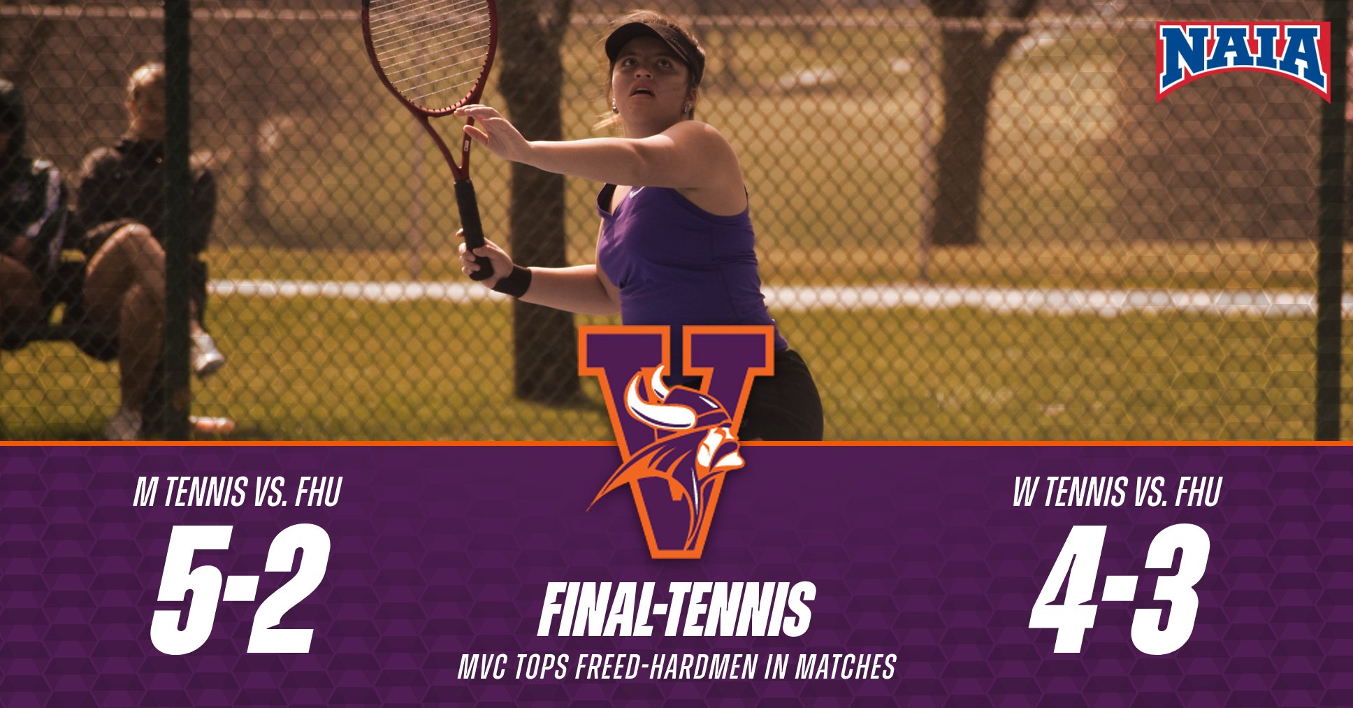 Tennis Teams Both Top Freed-Hardeman in Home Matches