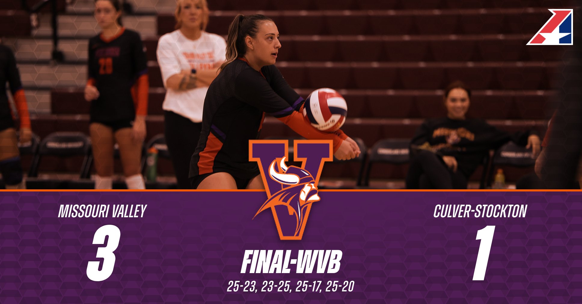 Women's Volleyball Tops Culver-Stockton in Four Games on Senior Day