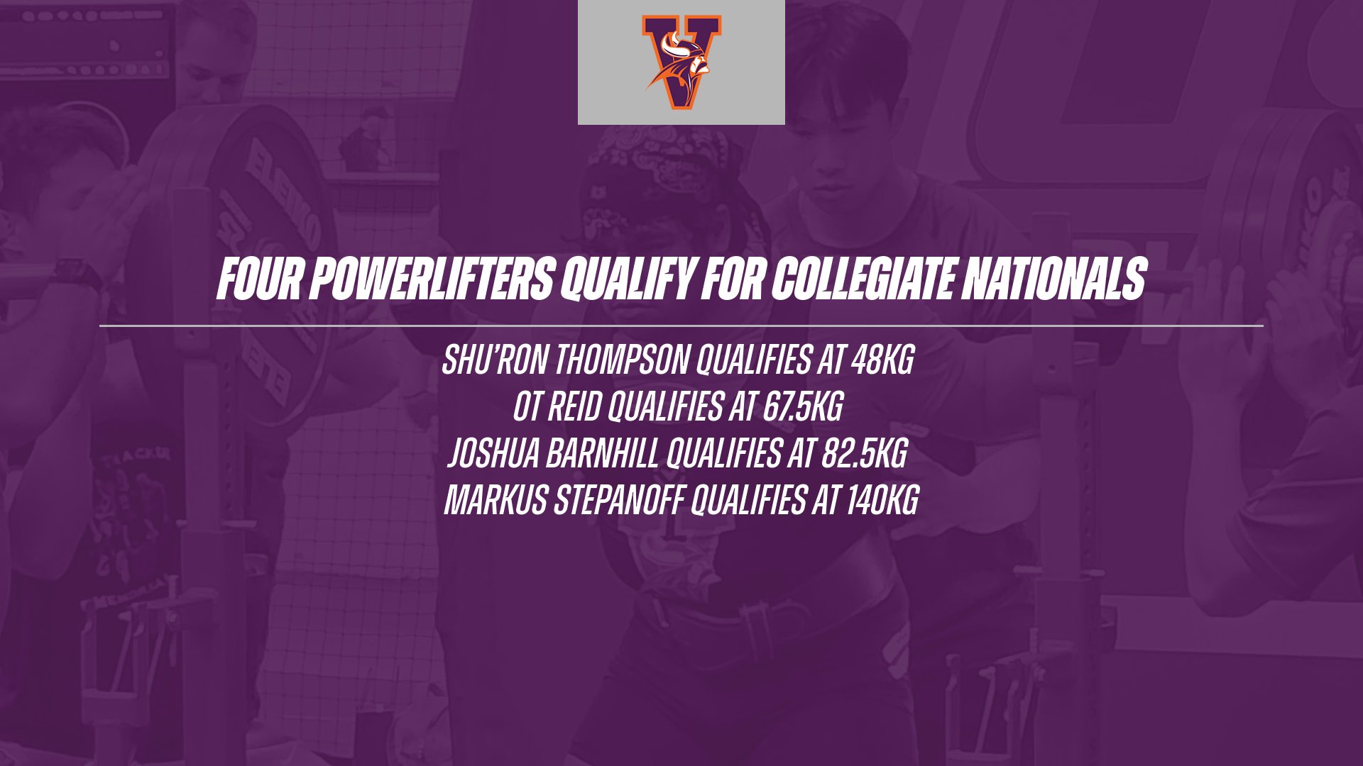 MISSOURI VALLEY COLLEGE POWERLIFTING TEAMS COMPETE AT MIDWEST COLLEGIATE REGIONALS
