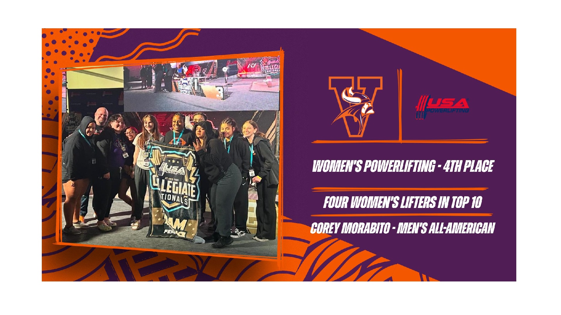 Women's Powerlifters Place Fourth, Men's Team Produces All-American