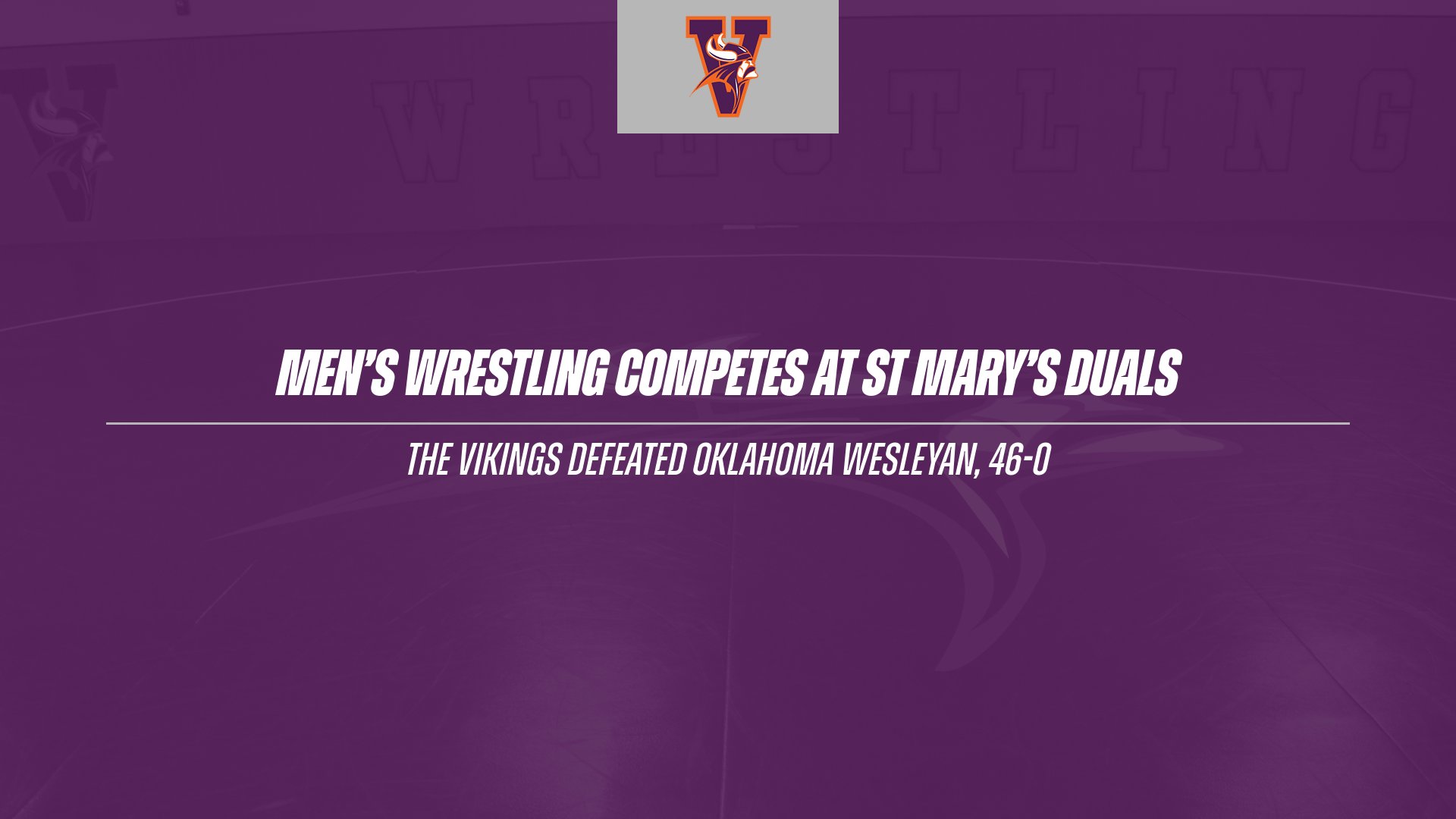 Men's Wrestling Competes at St. Mary's Duals